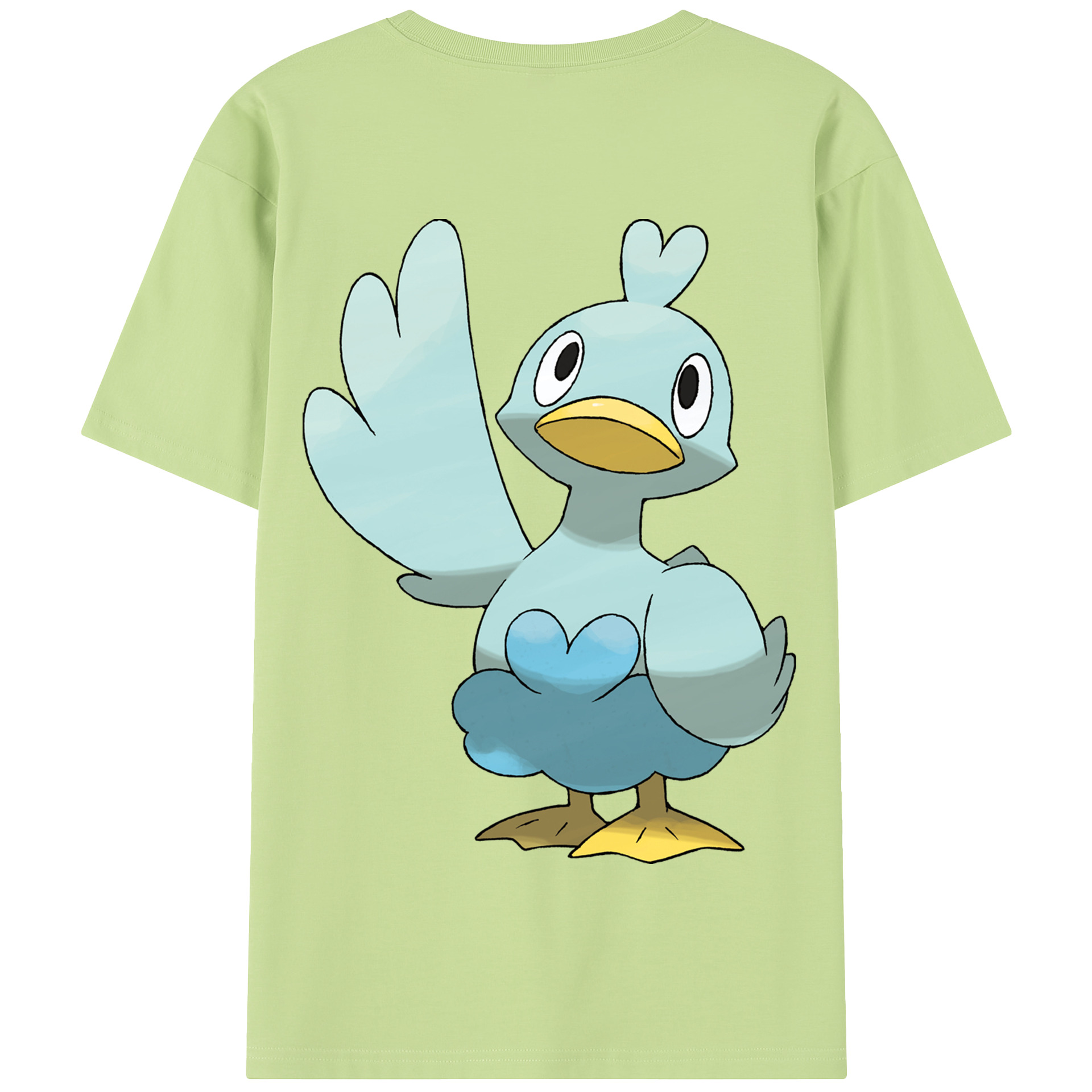 （画像用） ポケットモンスター Pokémon 綿100％半袖Tシャツ（背面プリント）